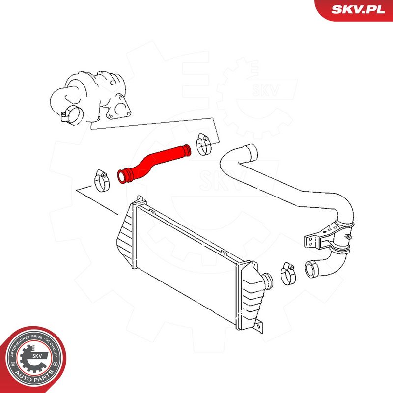 Laadimisõhu voolik, ESEN SKV 43SKV448