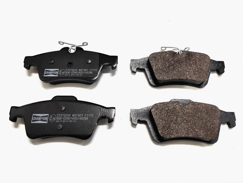 Plaquettes+de+frein+à+disque CHAMPION 573732CH