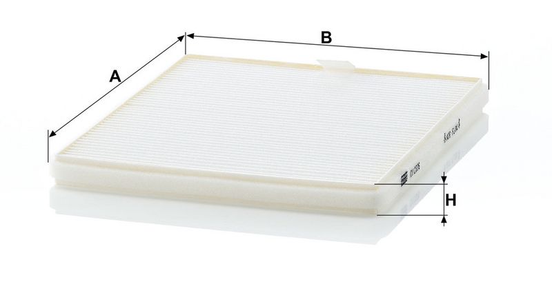 Filter, salongiõhk, MANN-FILTER CU 2326