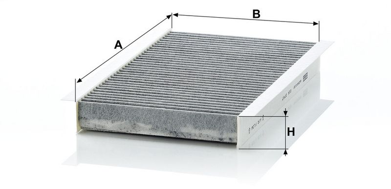 Filter, salongiõhk, MANN-FILTER CUK 2747