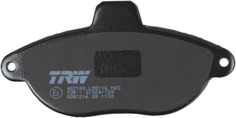 TRW GDB1216 Brake Pad Set, disc brake