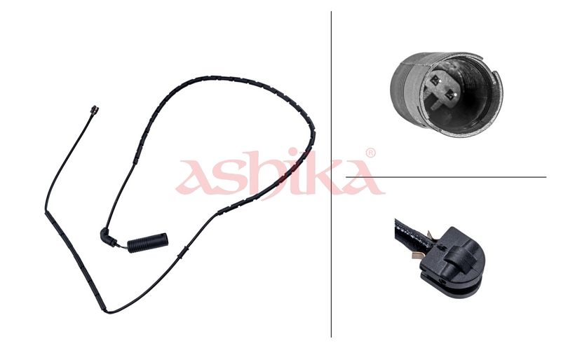 ASHIKA Įspėjimo kontaktas, stabdžių trinkelių susidėvėjimas