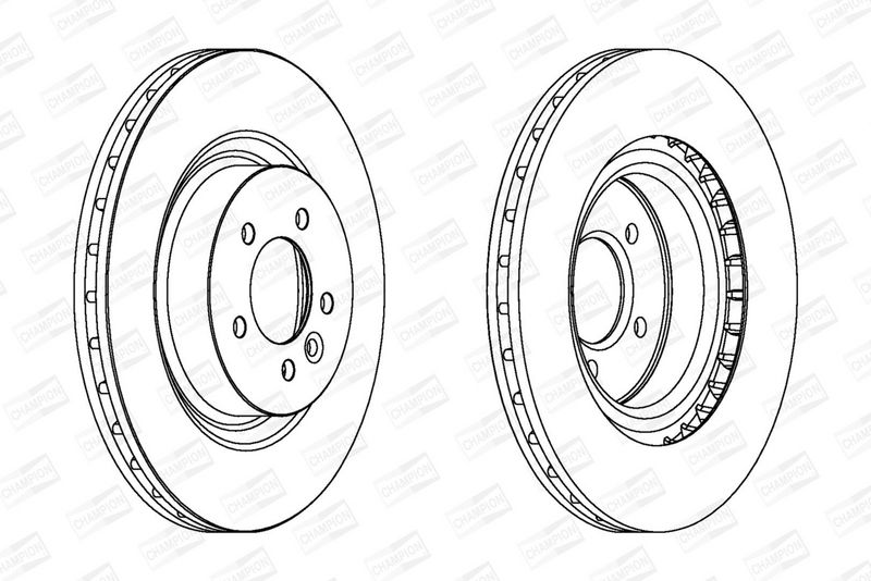 Disc frana 562654CH-1 CHAMPION