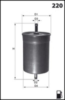 MISFAT Filtre à carburant E510