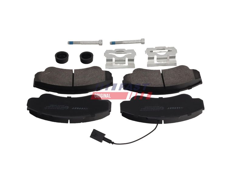 Piduriklotsi komplekt, ketaspidur, FAST FT29108