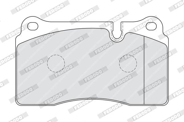FERODO FDB1996 Brake Pad Set, disc brake