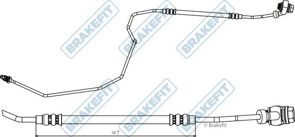 APEC Brake Hose BHO4304