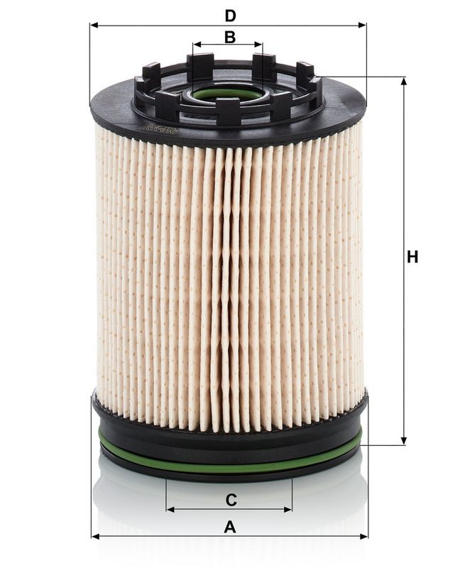 Kütusefilter, MANN-FILTER PU 10 023, 1 z KIT
