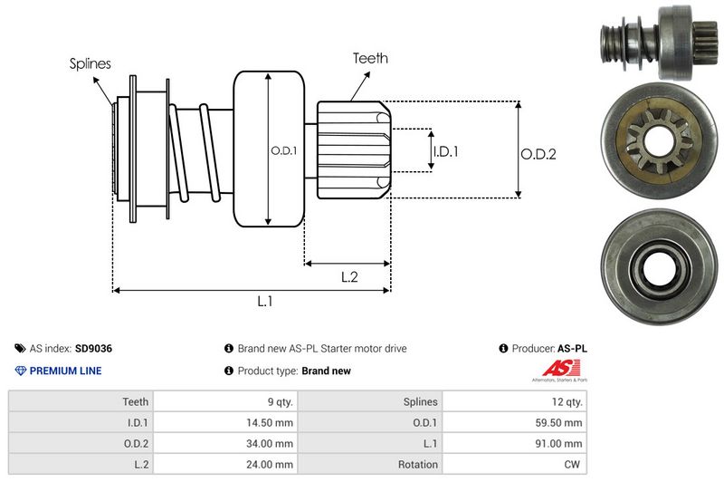 Vabajooks, starter, AS-PL SD9036
