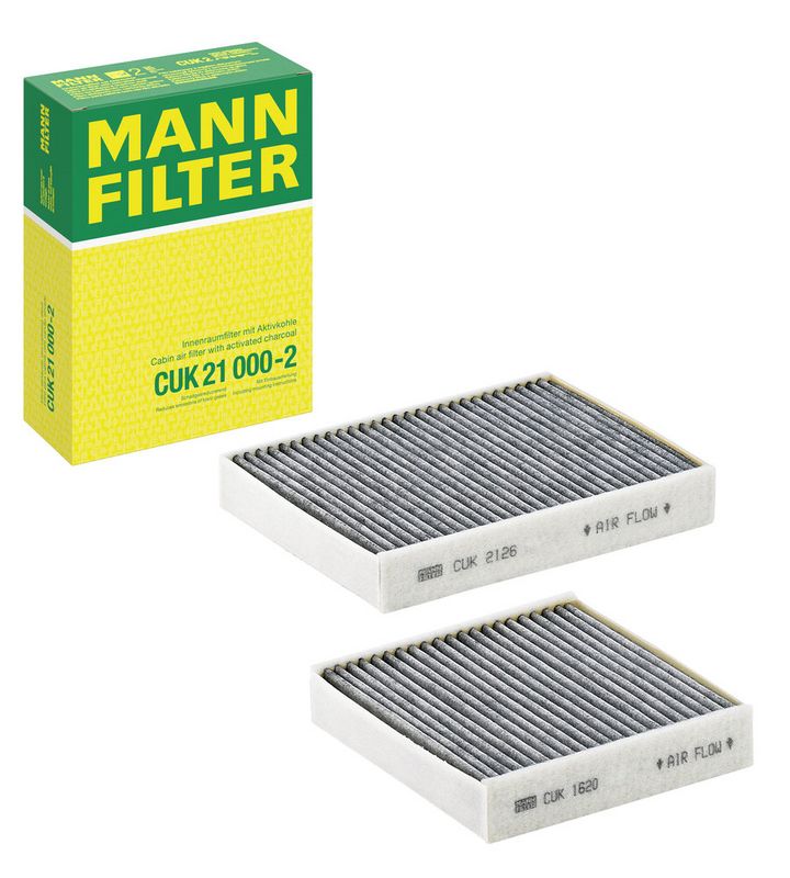 Filter, salongiõhk, MANN-FILTER CUK 21 000-2