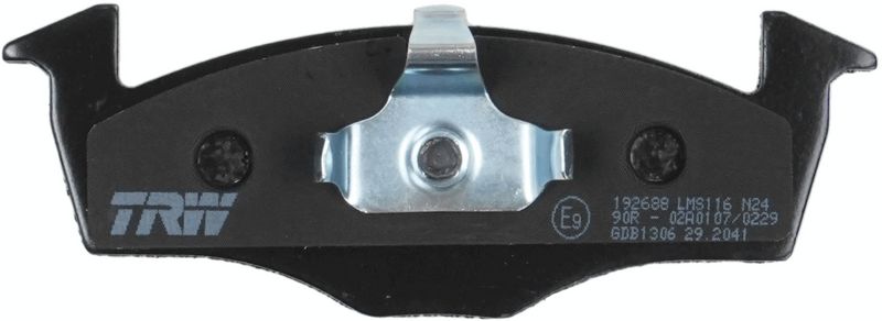 TRW GDB1308 Brake Pad Set, disc brake