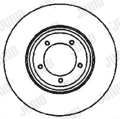 Гальмівний диск, Jurid 561352JC