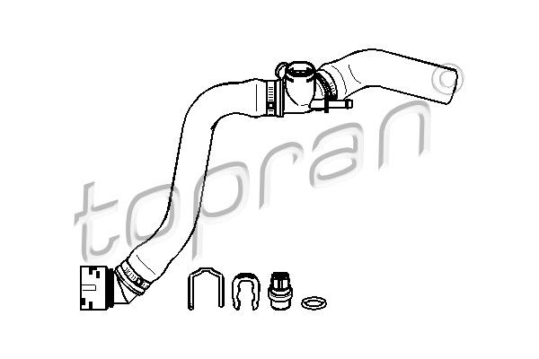 Шланг радіатора, Topran 113231