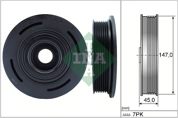 Schaeffler INA Szíjtárcsa, főtengely 544 0098 10