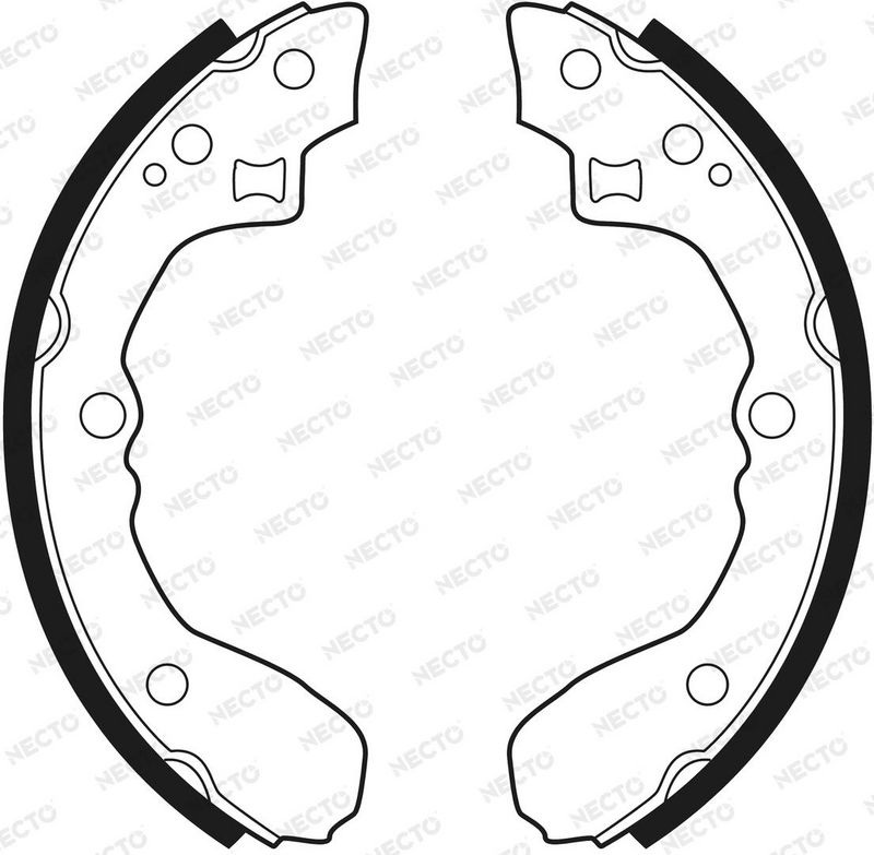 Juego de zapatas de frenos