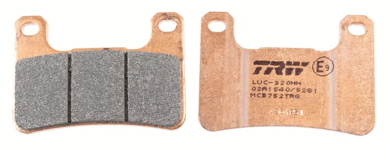 Bremsbelagsatz, Scheibenbremse