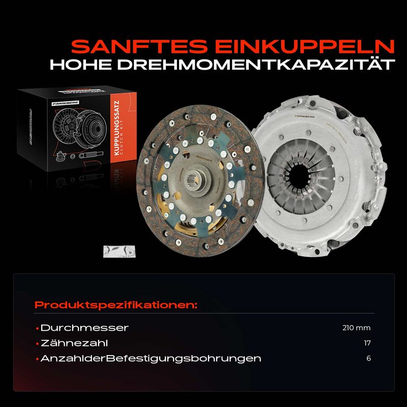 Frankberg 5481FB0037472 Clutch Kit