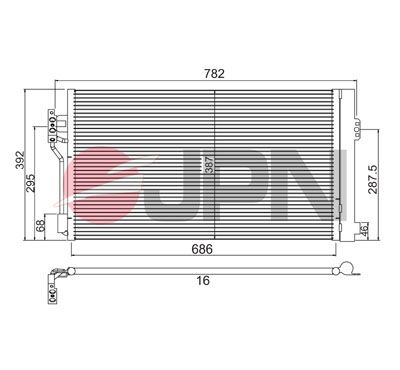 JPN kondenzátor, klíma 60C9104-JPN