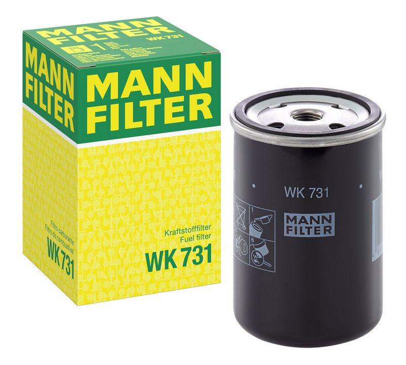 Kütusefilter, MANN-FILTER WK 731