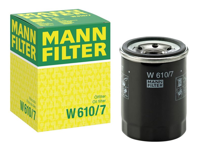 Õlifilter, MANN-FILTER W 610, 7