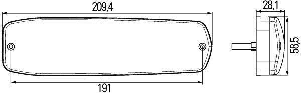 Задній ліхтар, Hella 2SD343910-001