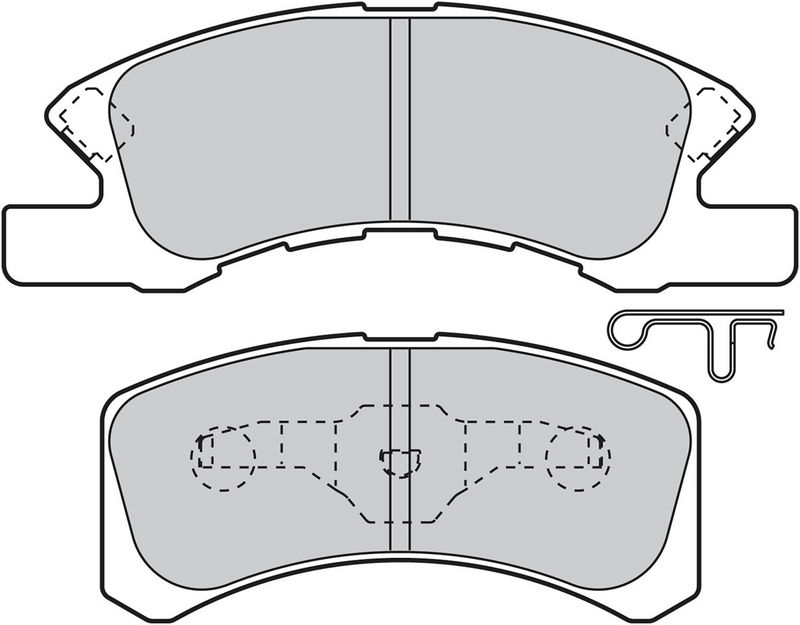 Juego de pastillas de freno