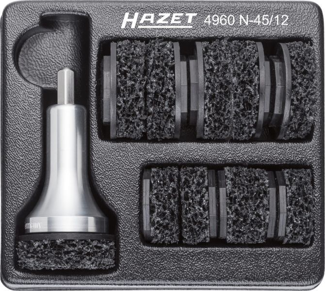 HAZET 4960N-45/12 Cleaning Kit, wheel hub