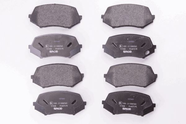 HELLA PAGID 8DB 355 005-591 Brake Pad Set, disc brake