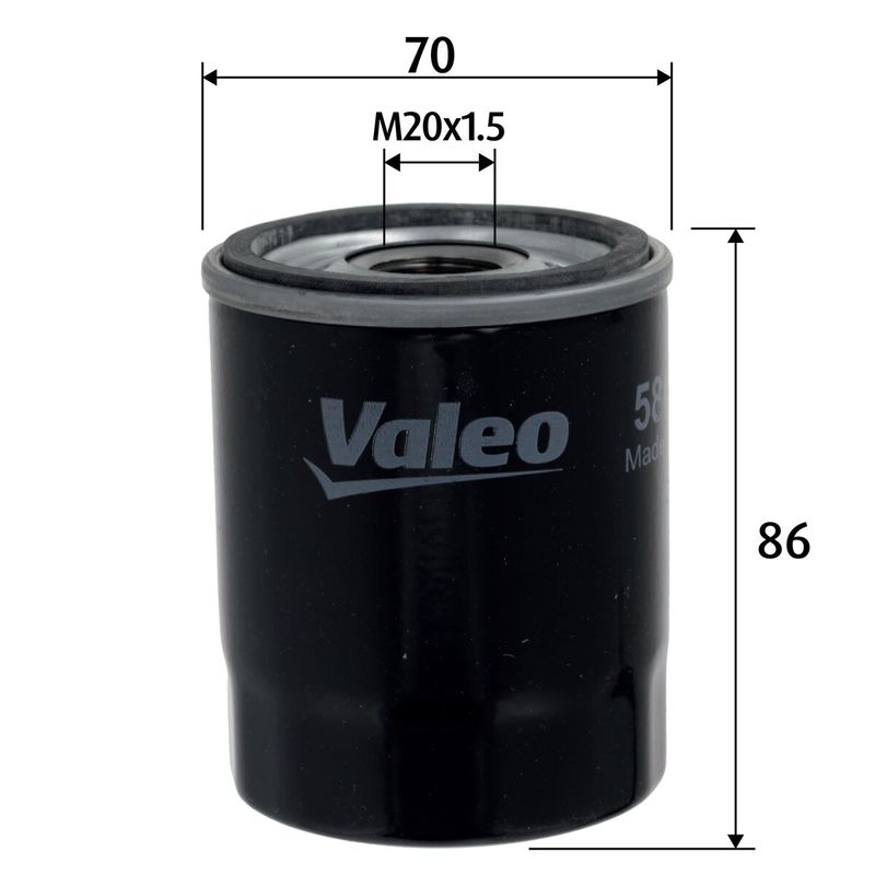 Valeo Oil Filter 586177