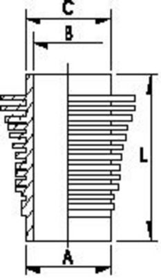 METAL LEVE C1007 - Cylinder Liner