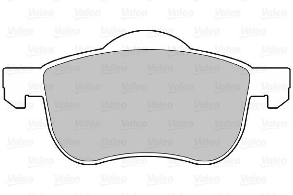 VALEO 598479 Brake Pad Set, disc brake