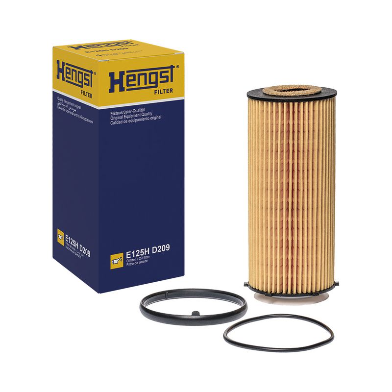 HENGST FILTER E125H D209 Oil Filter