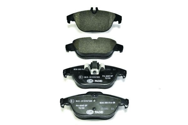 HELLA 8DB 355 016-281 Brake Pad Set, disc brake