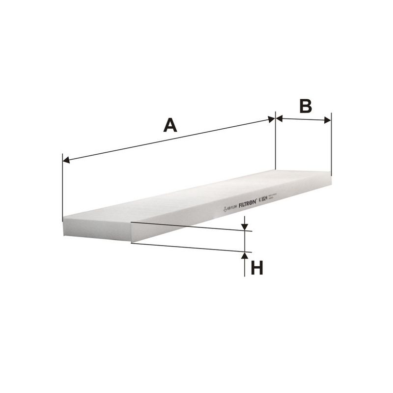 Filter, salongiõhk, FILTRON K 1024