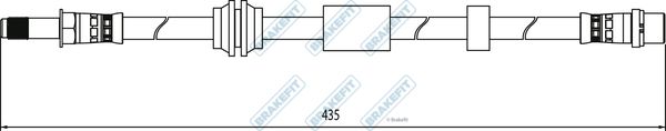 APEC Brake Hose BHO4237