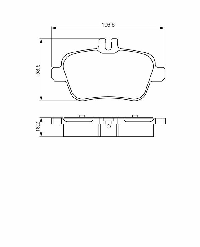 0986495348 BOSCH Комплект гальмівних колодок з 4 шт. дисків - Фото 11
