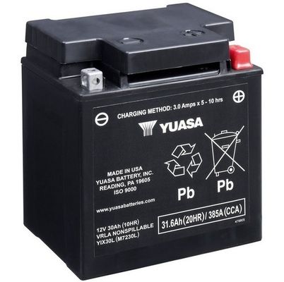 Yuasa Starter Battery YIX30L-PW