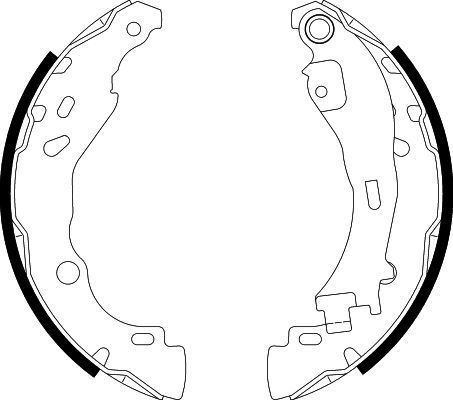 HELLA PAGID 8DB 355 002-751 Brake Shoe Set