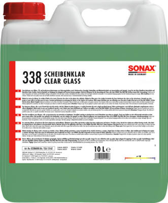 Solutie curatire geam SONAX Clear Glass 03386000
