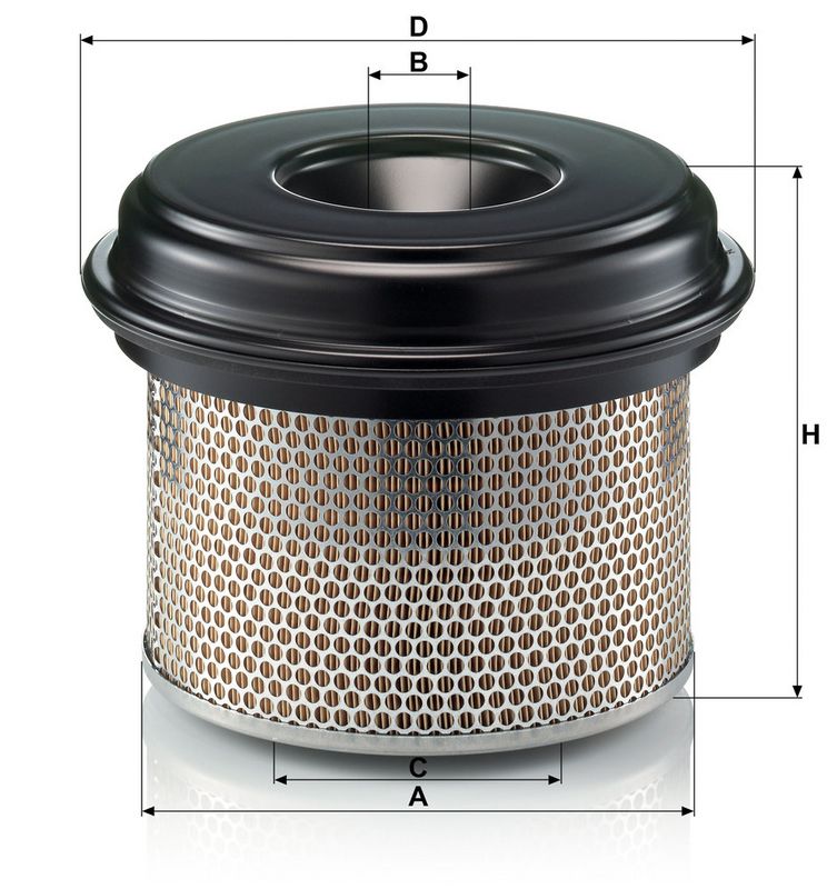 Õhufilter, MANN-FILTER C 28 715