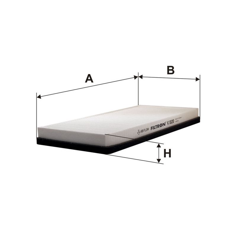 Filter, salongiõhk, FILTRON K 1020