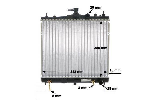 Product Image - Radiateur - CR839000S - MAHLE