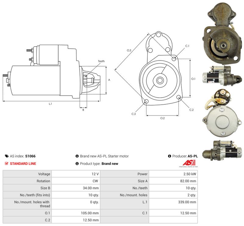 AS-PL S1066 Starter