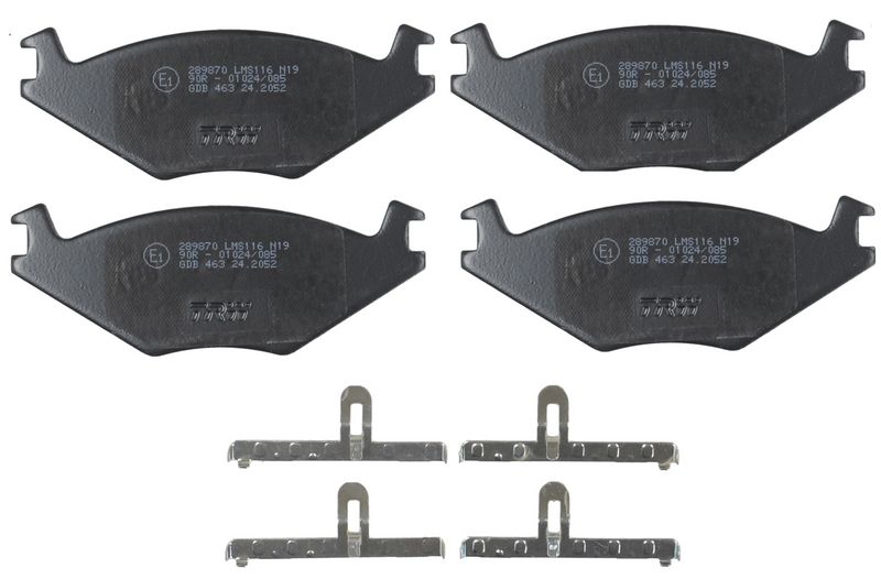 TRW GDB463 Brake Pad Set, disc brake
