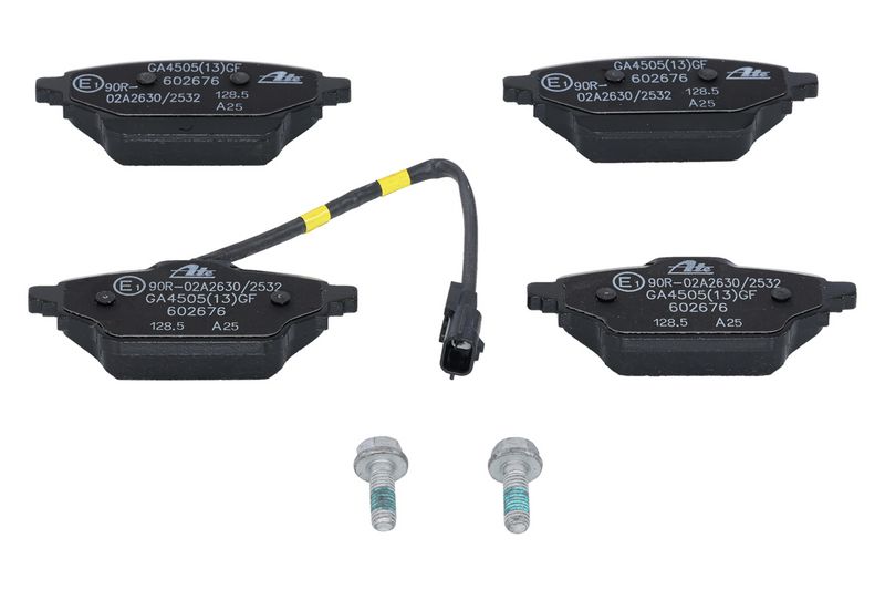 Piduriklotsi komplekt, ketaspidur, ATE 13.0460-2676.2