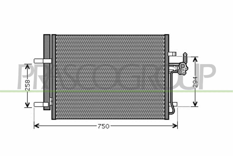 PRASCO kondenzátor, klíma FD110C002