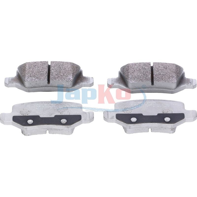 Piduriklotsi komplekt, ketaspidur, JAPKO 510014