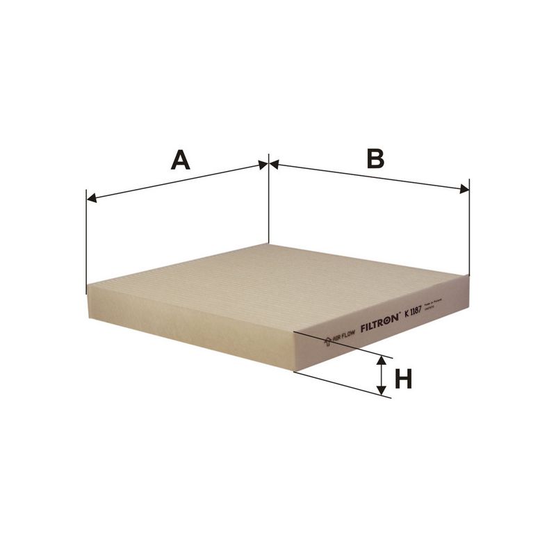 Filter, salongiõhk, FILTRON K 1187
