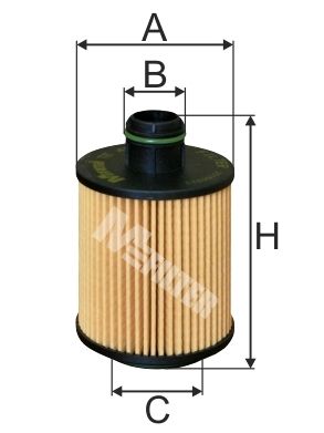 Оливний фільтр, Mfilter TE4011