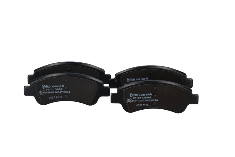 Sada brzdových destiček, kotoučová brzda 302639A